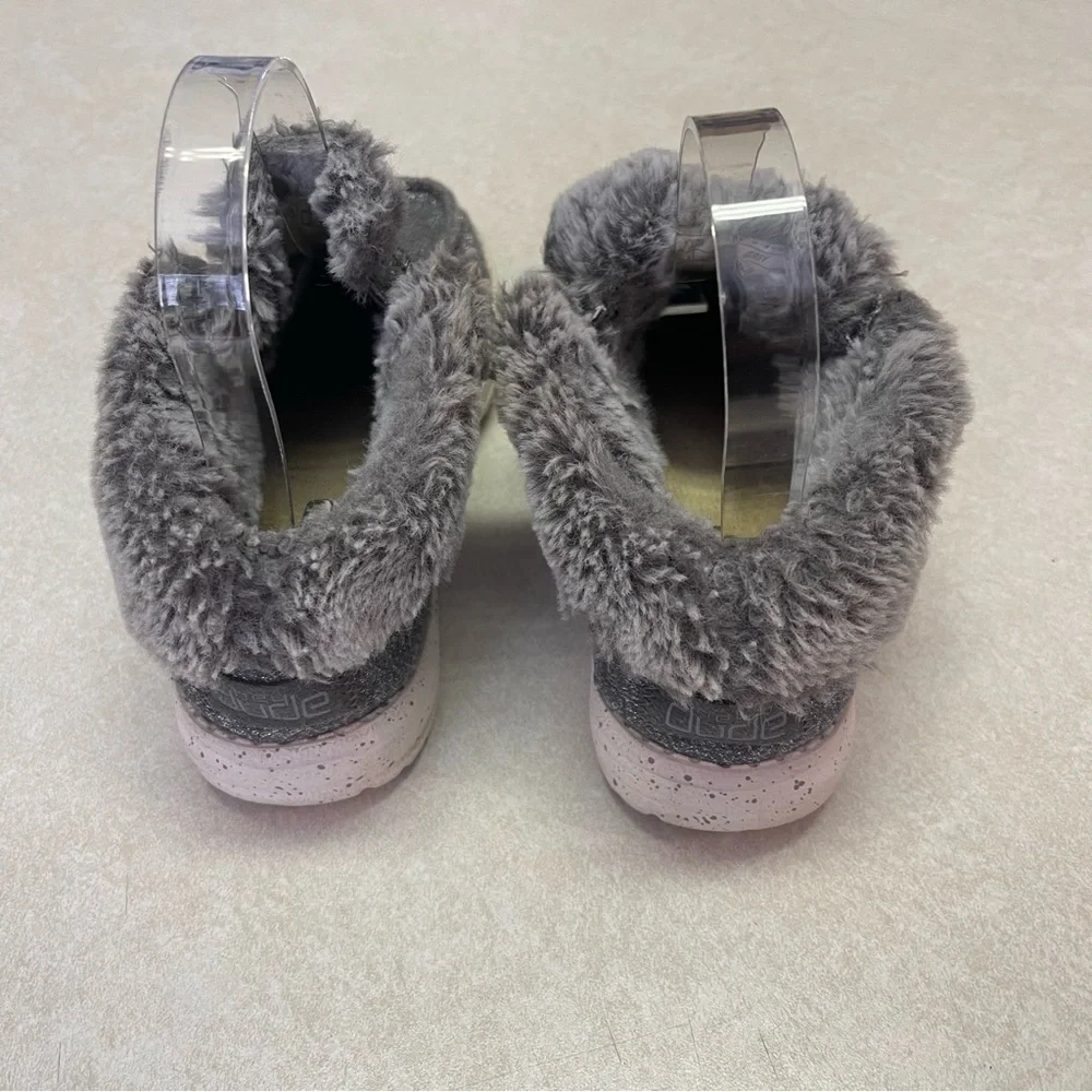Hey Dude Britt Youth Stretch Fleece Grey shoes size youth 1